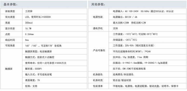 安卓工業(yè)平板電腦,設(shè)備參數(shù) 安卓工業(yè)平板電腦,設(shè)備參數(shù)